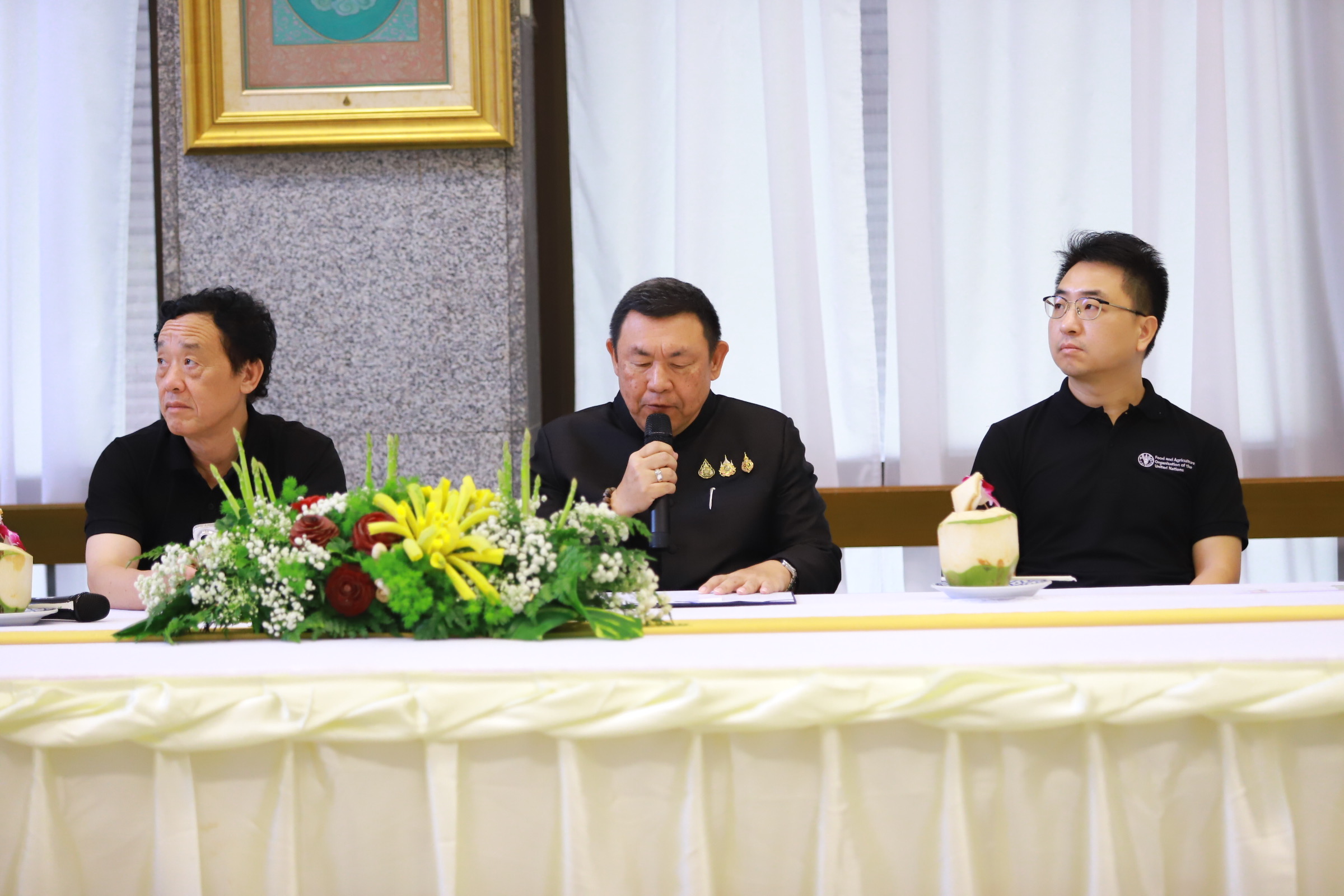 title - ส.ป.ก. เปิดศูนย์ส่งเสริมและพัฒนาอาชีพเสริมนอกภาคเกษตร ต้อนรับผู้อำนวยการใหญ่ FAO แสดงผลงานด้านศิลปวัฒนธรรม